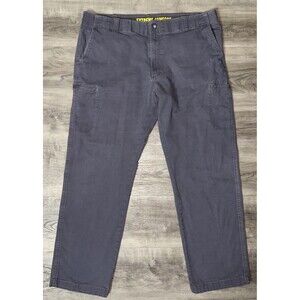 Lee Extreme Comfort Pants Mens 40x32 Gray Straight Flex Waist